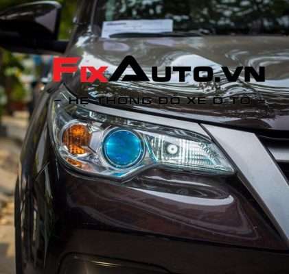 độ đèn xe Fortuner