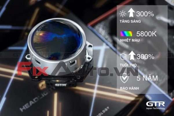 Độ đèn xe matiz