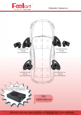 Cấu hình nâng cấp Feelart gói 01