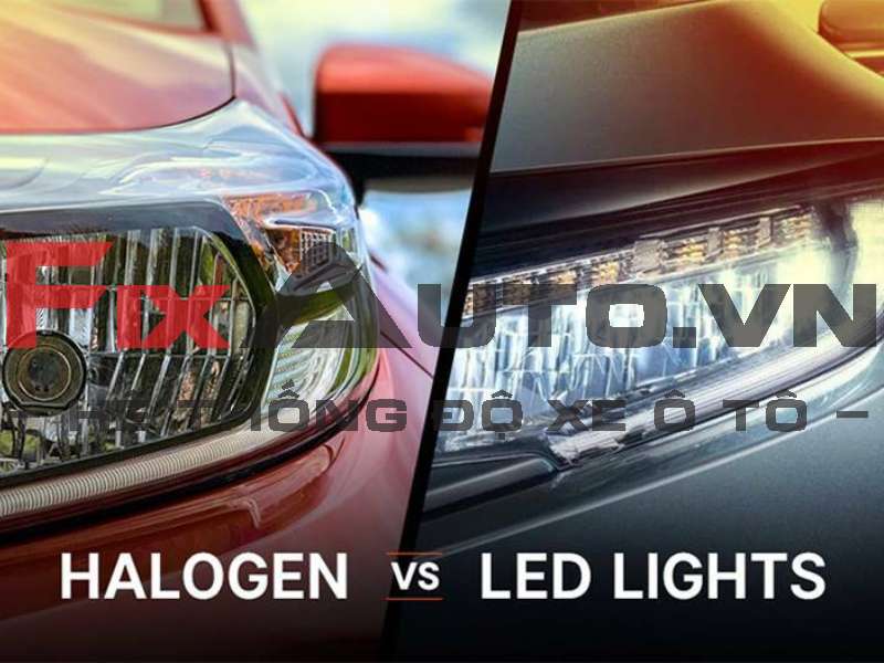 Thay đèn Halogen bằng đèn LED không được nhiều người lựa chọn