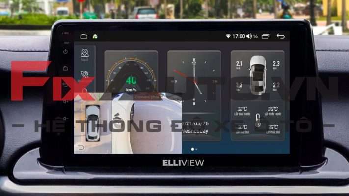 Màn hình Elliview S4 camera 360 có màn hình sắc nét