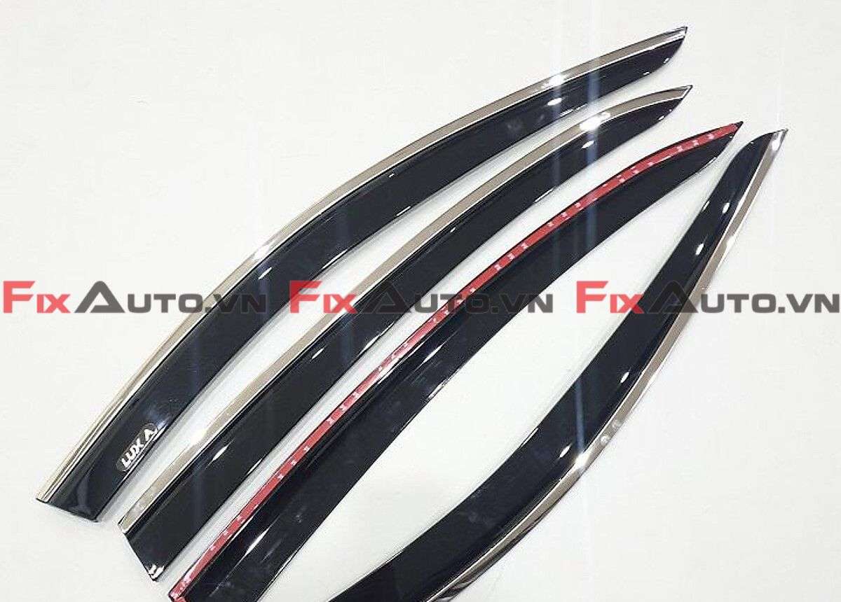 Các mẫu viền che mưa trên thị trường hiện nay đều được làm từ chất liệu nhựa ABS cao cấp