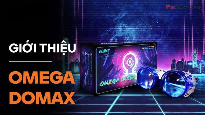 Đèn bi laser Aozoom Domax Omega - Đèn laser ô tô