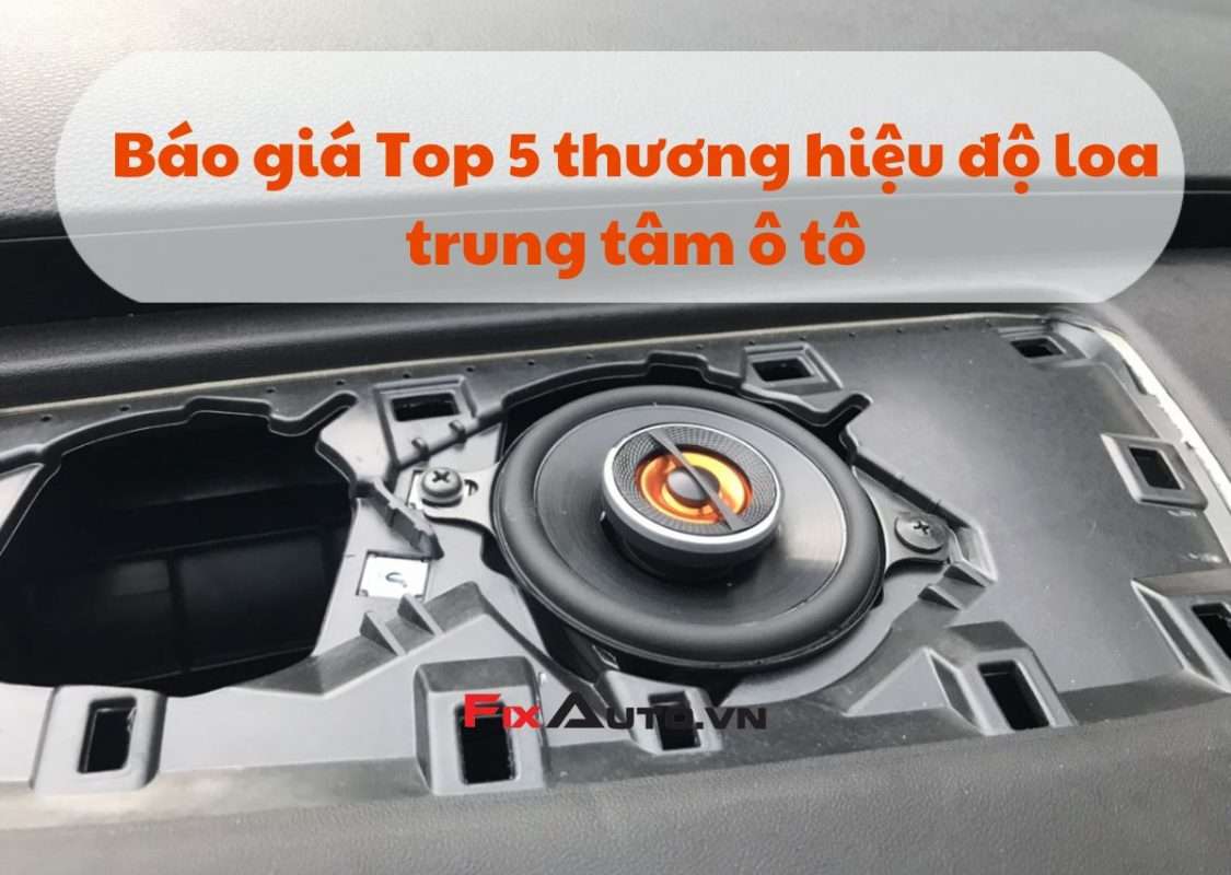 loa trung tâm ô tô