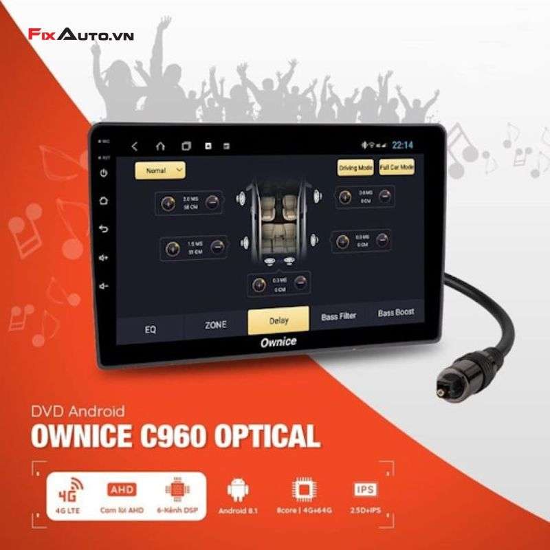 C900J của Ownice DVD