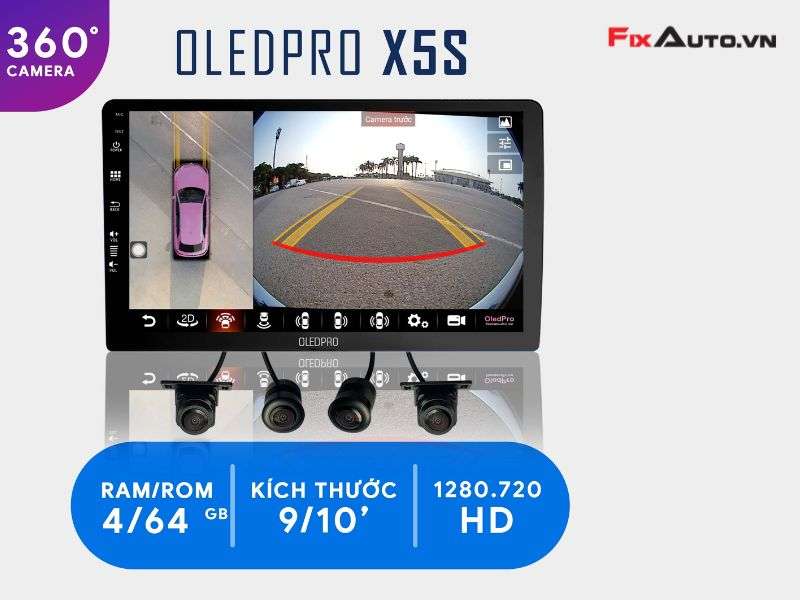 Màn hình ô tô OledPro X5S