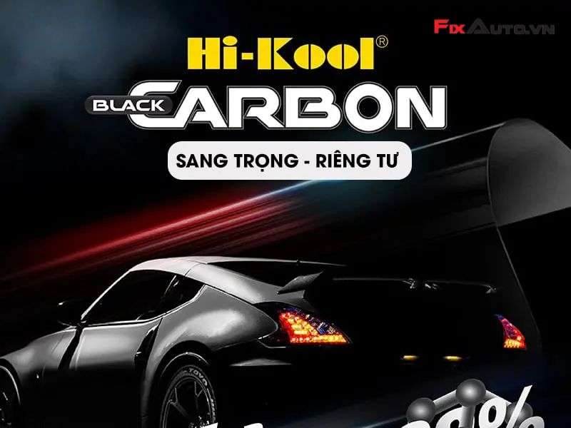 phim cách nhiệt Hi Kool Black Carbon