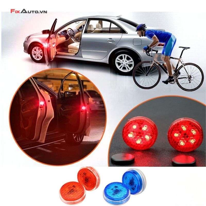 Cách lắp đặt đèn LED cảnh báo mở cửa xe ô tô