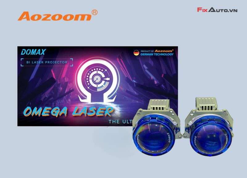 Đèn Aozoom Bi Laser OMEGA DOMAX Light