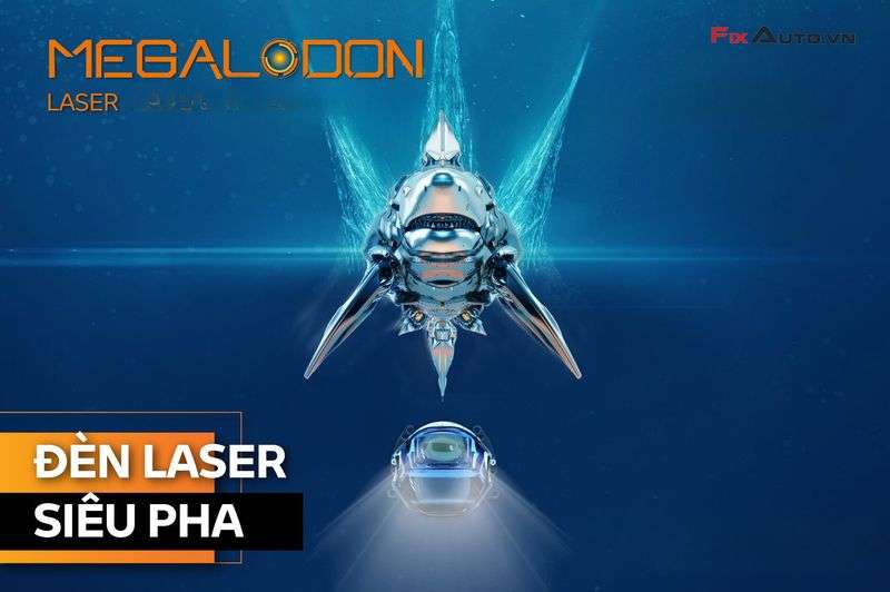 Đèn Aozoom bi Laser MEGALODON Light