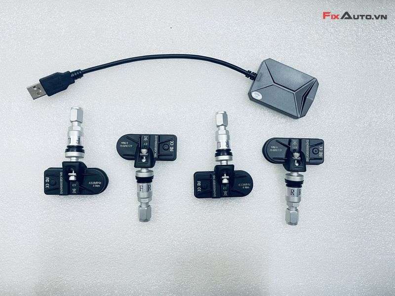 Kết nối cảm biến áp suất lốp