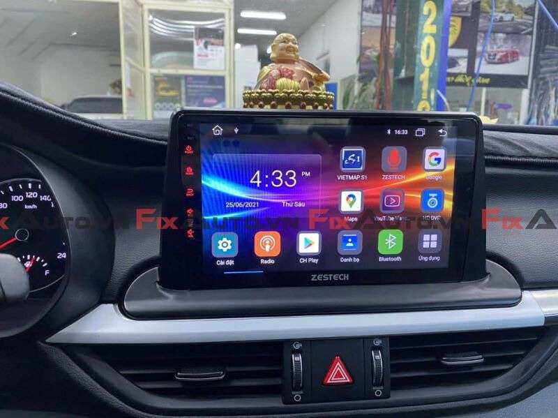 Lắp màn hình DVD ô tô Android tại Fixauto