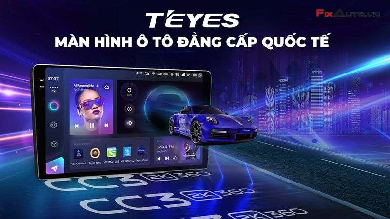 Màn hình Android xe Xpander loại Teyes