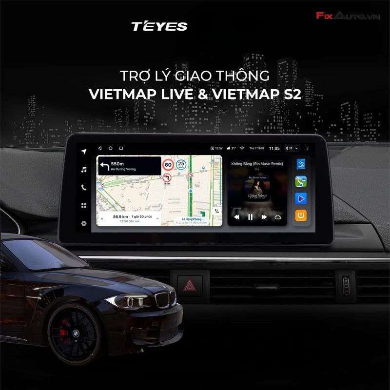 Màn hình Teyes cho ô tô Toyota Wigo