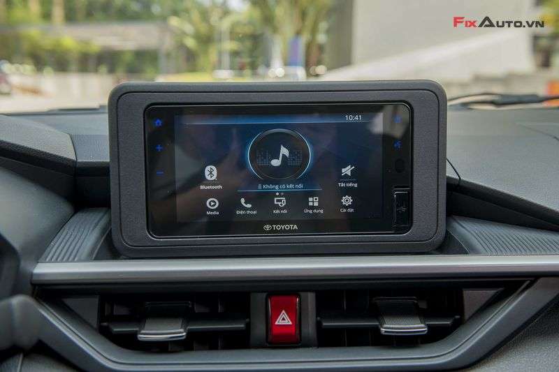 Màn hình Toyota Wigo có tính năng gì nổi bật