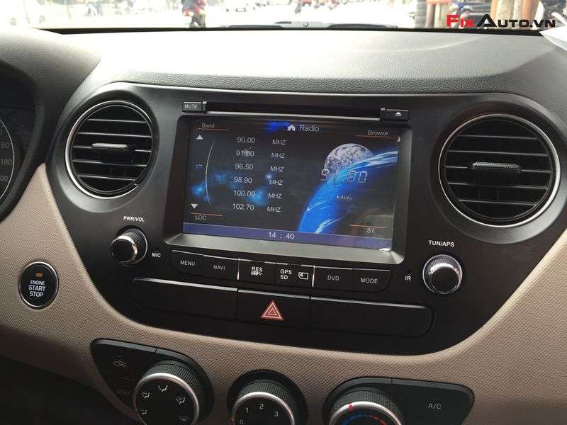 Màn hình dvd android Pioneer cho xe i10