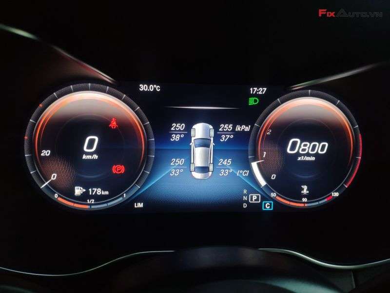  đèn báo áp suất lốp