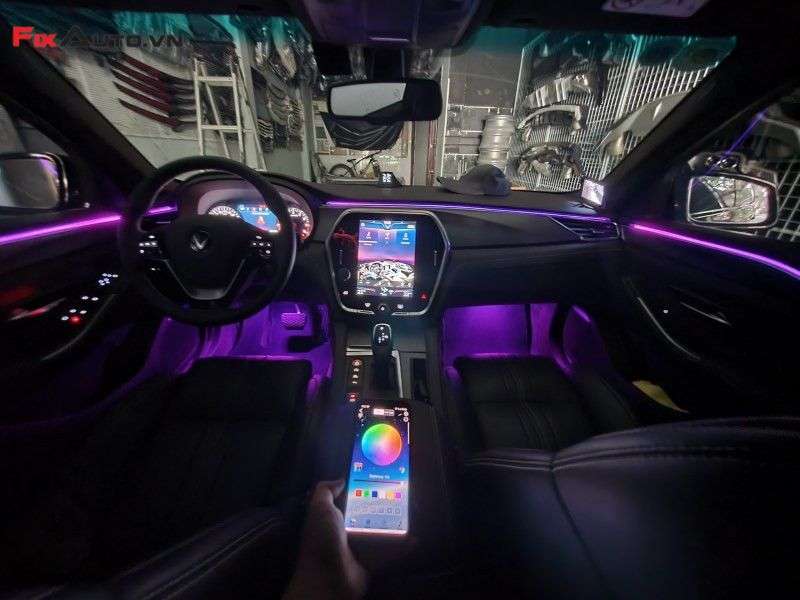 Đèn Ambient Light 64 màu