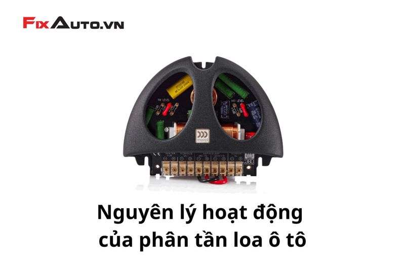 Nguyên lý hoạt động của phân tần loa ô tô