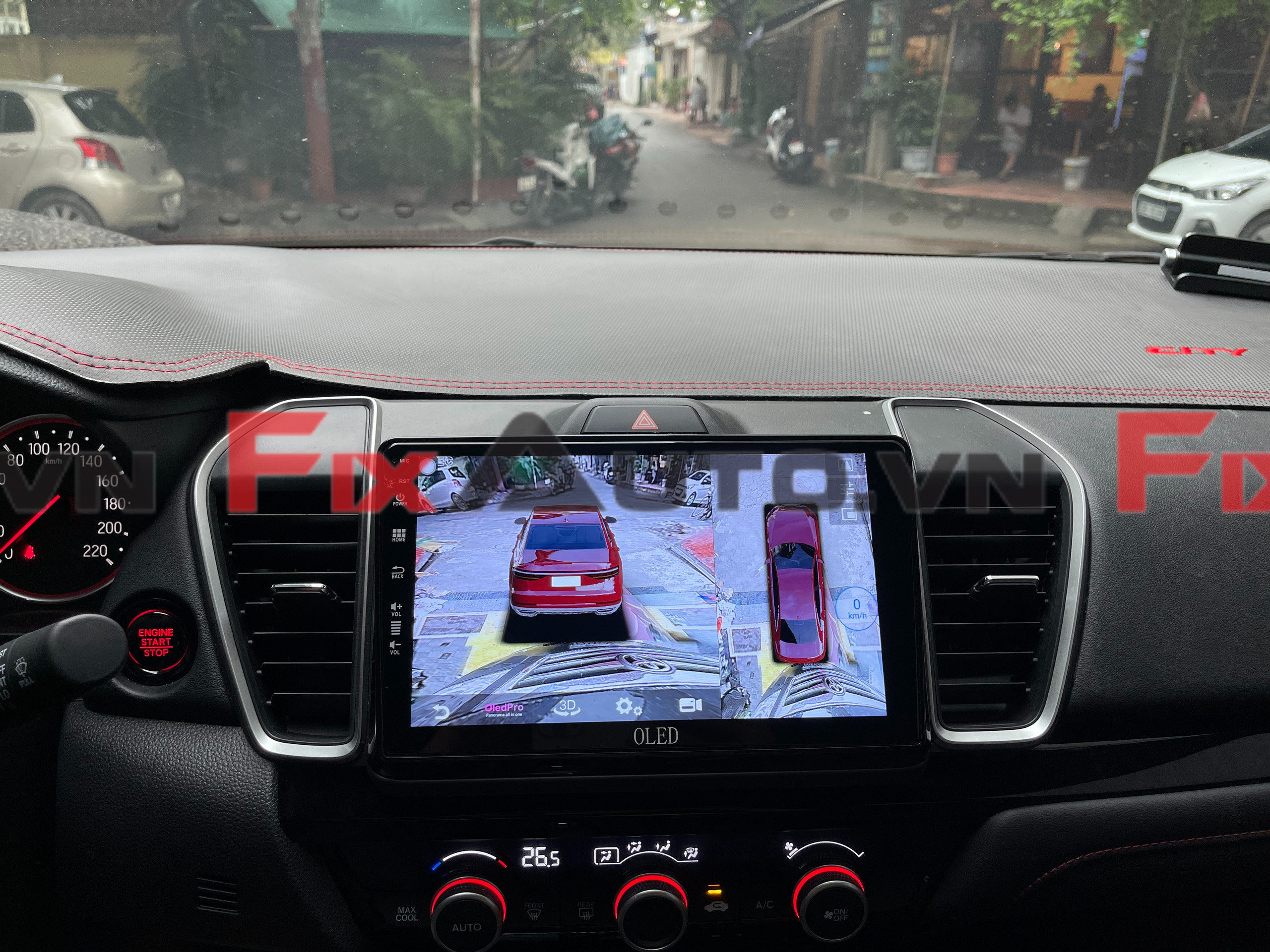 Màn Hình Android cho Ford Fiesta với góc nhìn toàn diện FixAuto