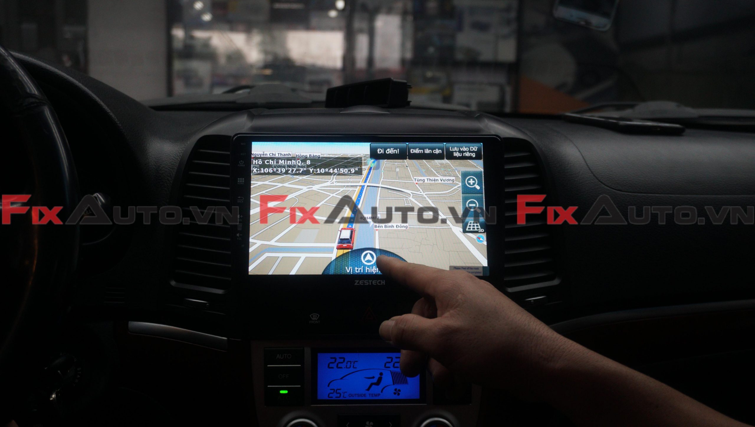 Màn hình Android cho Audi A7 tích hợp google map FixAuto