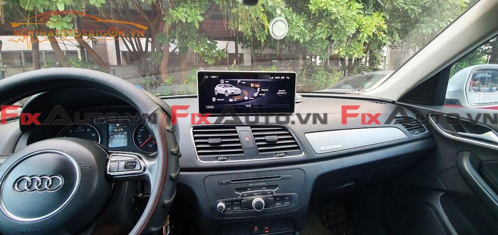 Màn hình zin Audi A4 còn nhiều nhược điểm