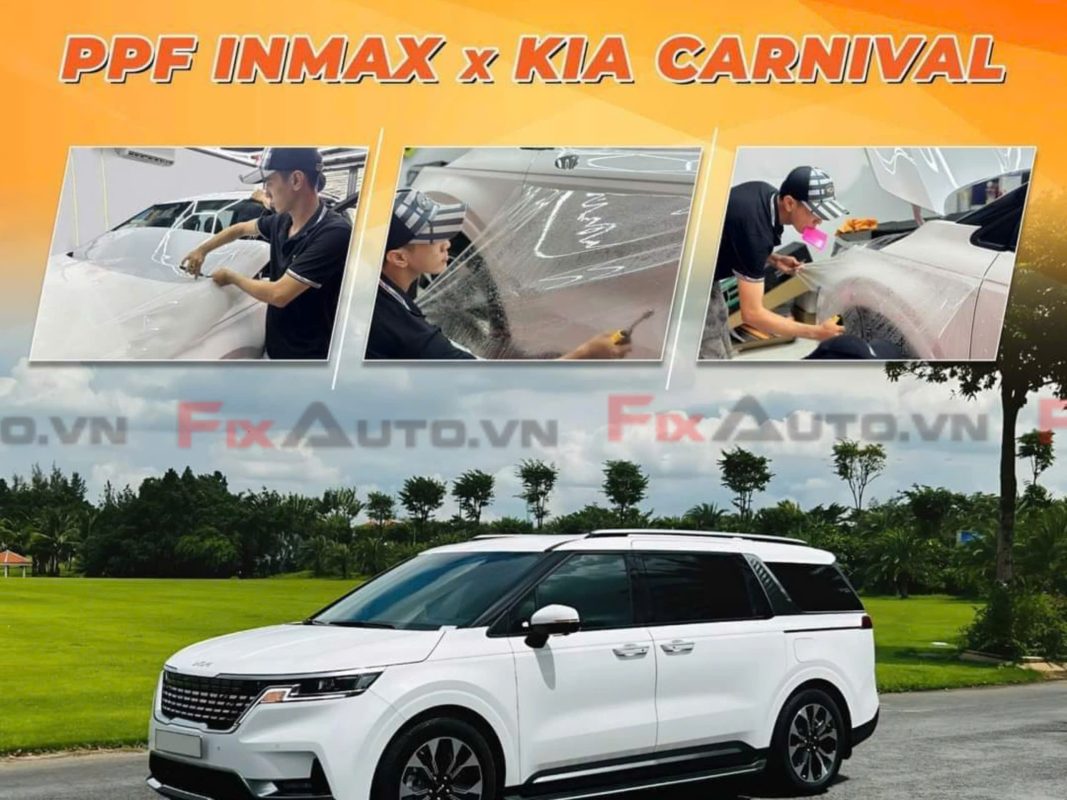 FixAuto dán phim cách nhiệt xe Carvinal