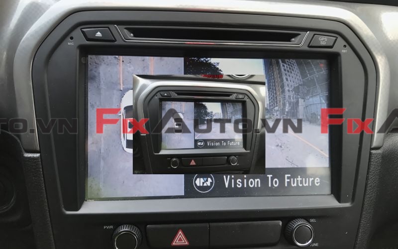 Camera 360 độ tăng độ an toàn cho Suzuki Vitara