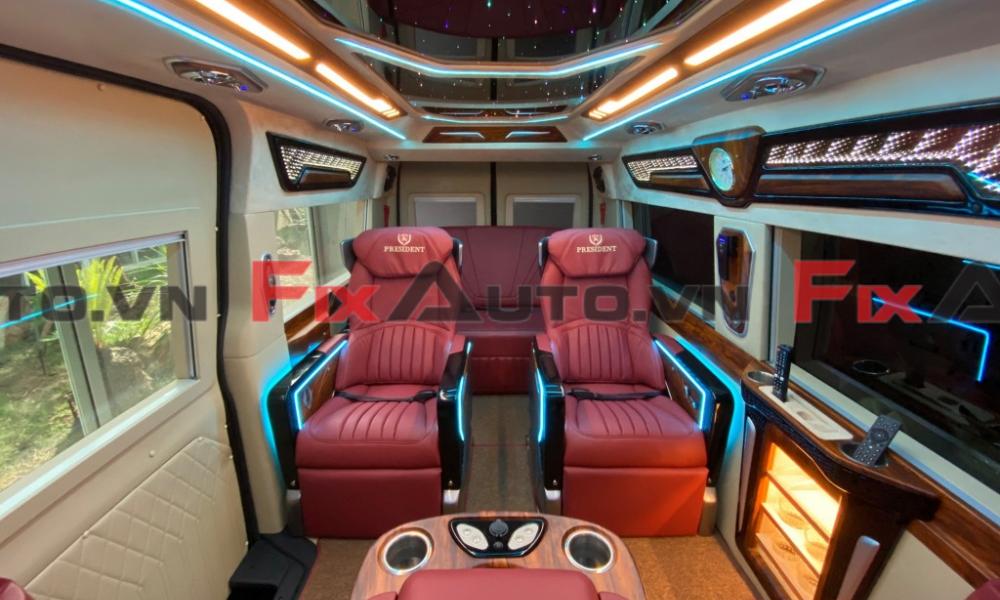 Nâng tầm trải nghiệm lái xe Ford Transit độ mobihome