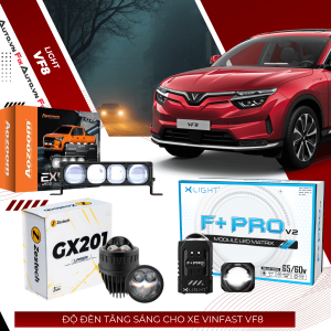 Độ đèn tăng sáng xe VF8