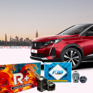 Độ đèn xe peugeot 5008