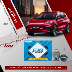 Độ đèn bi gầm xe BYD atto 3