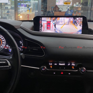 Lắp đặt màn hình xe Mazda 3