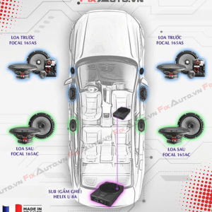 Gói độ loa focal cơ bản tại FixAuto