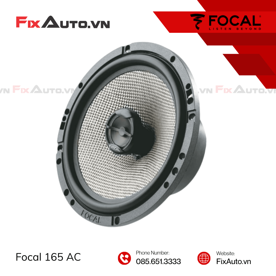 loa-focal-165-ac-fixauto Lắp loa focal 165 ac