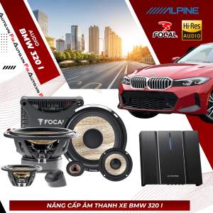 Độ loa xe BMW 320 i