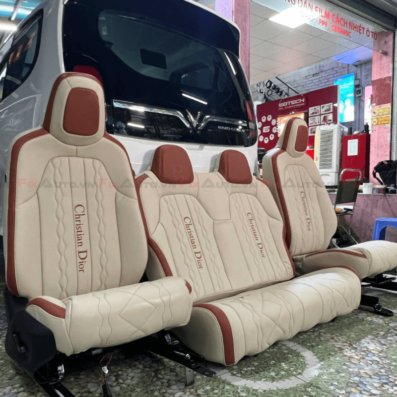 Bọc ghế da xe Vf2 - Mino