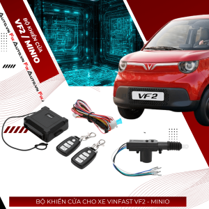 Lắp đặt khiển cửa cho xe Vf2 minio