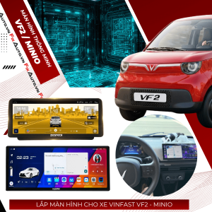 lắp đặt màn hình Vf2 minio tại FixAuto