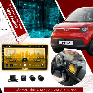Lắp màn hình xe Vf2 - Minio