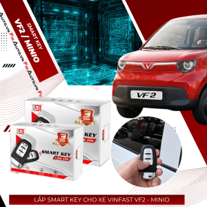 Lắp smart key Vf2 minio geen